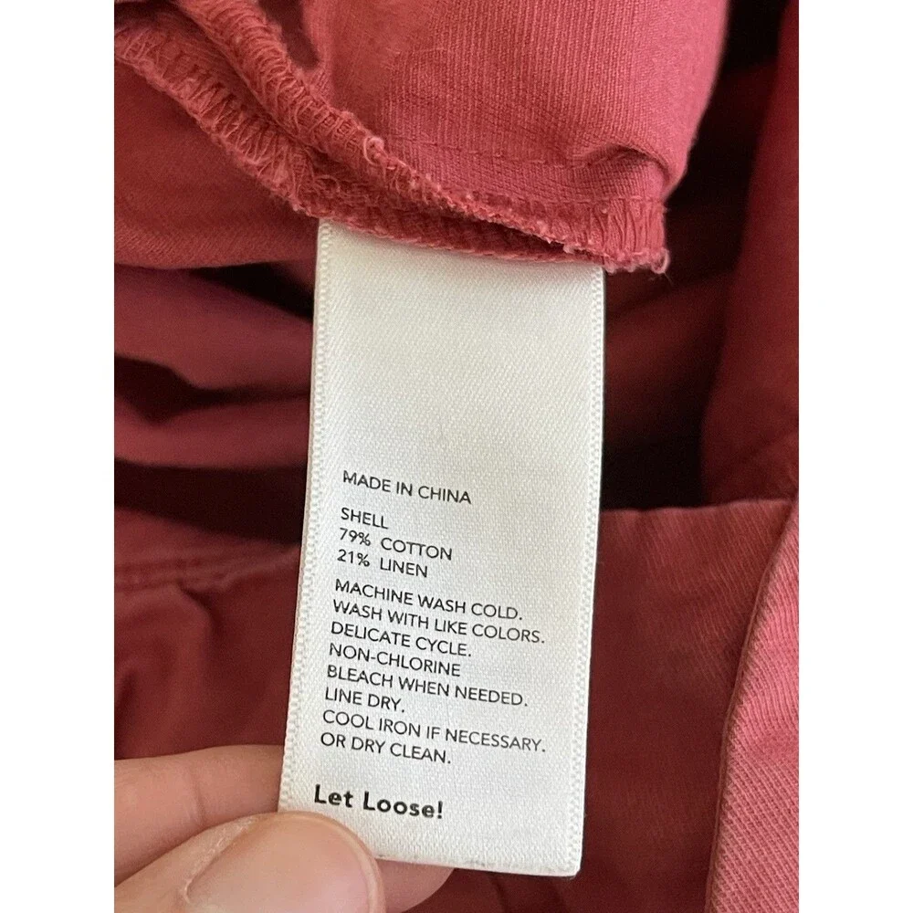 Womens Kate Spade Saturday Chino Shorts Sz 2 High Waisted Linen Blend Preppy